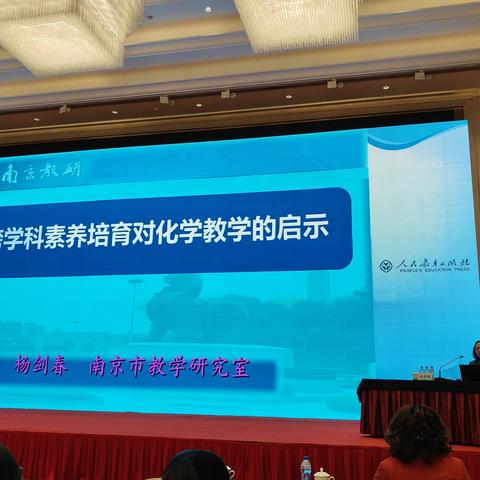 杭州跨学科素养培育对化学教学的启示—杨剑春