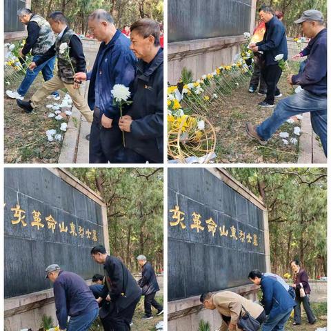 甸柳新村街道开展“甸柳老兵忆英烈 清明祭扫寄深情”主题活动