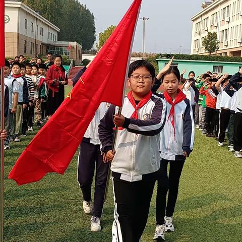 “你好，十·一三”——乔官镇实验小学少先队建队日主题活动