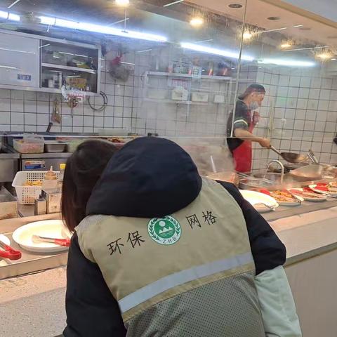 茶园街道东浦社区开展油烟净化设施检查工作