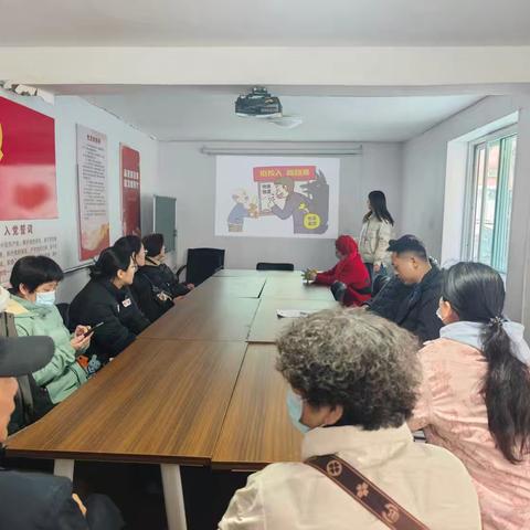 守护商户经营财富——纬北路街道聚贤社区开展非法集资知识普及活动