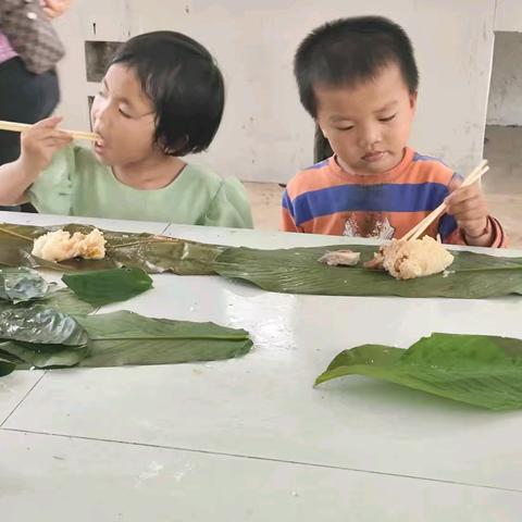 粽香飘满村，端午情更浓，文明与我同行