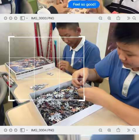 【双减】拼出想象，点亮校园——吉外初中拼图社团活动纪实