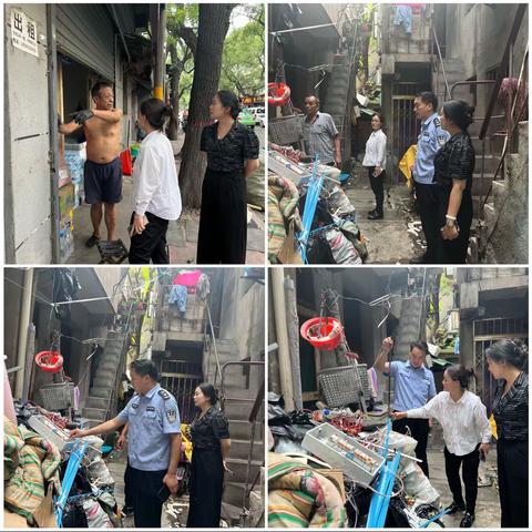 新城区解放门街道卫民社区｜清除巷道杂物，文明之路不“添堵”