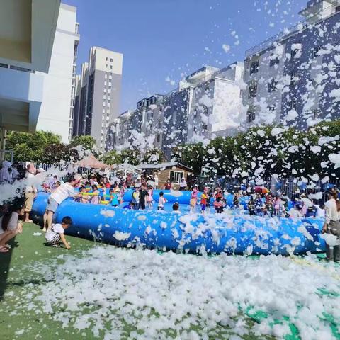 泡沐之夏 ~ 水上狂欢🎉博苑实验幼儿园亲子泼水节活动