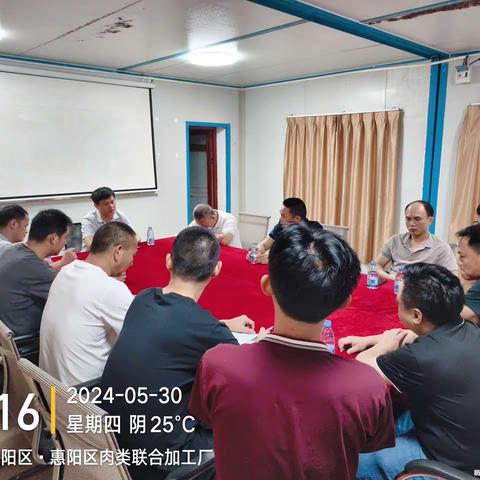 局领导到区肉联厂检查工作