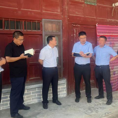 县委副书记关汉杰深入中村和银花镇调研指导产业发展等工作