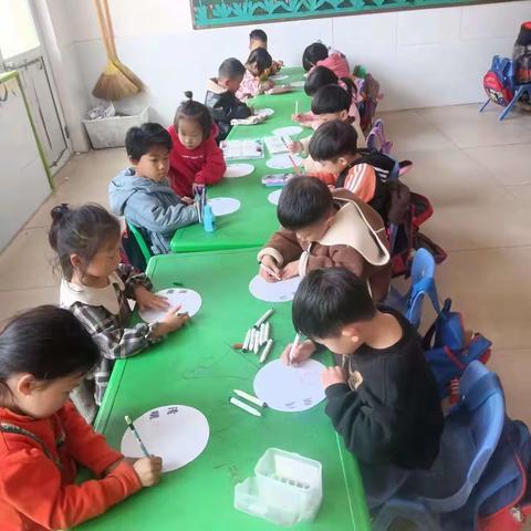 行别营学区黑佛头幼儿园清明节活动