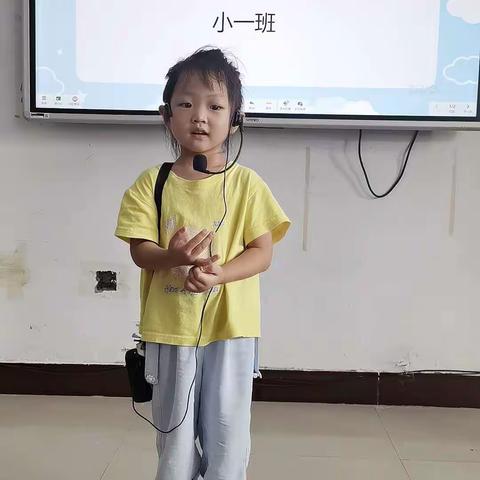 推广普通话  奋进新征程---沙土镇中心幼儿园小一班推广普通话活动