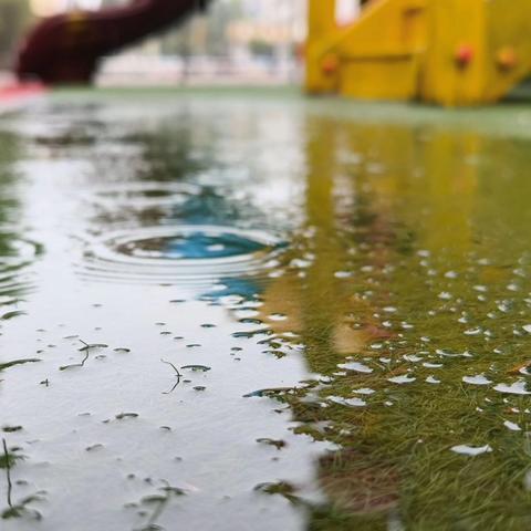 娱乐雨景——小一班