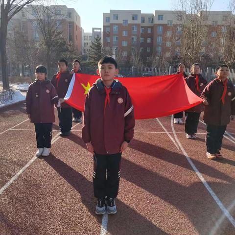 【德润童心❤️文以启智】平城区第十八小学校文兴校区“讲卫生 防疾病”主题升旗仪式