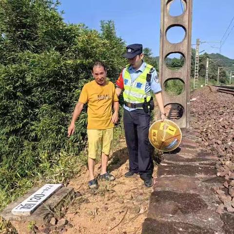 建阳区护路办开展台风“格美” 铁路护路巡查工作