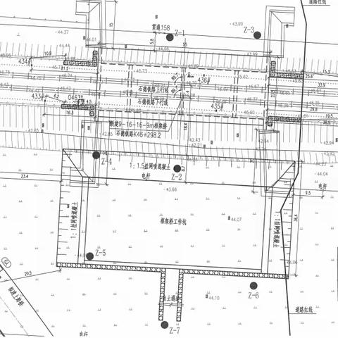 国道307晋州市绕城段改建工程辅路下穿石德铁路立交桥工程工程日报