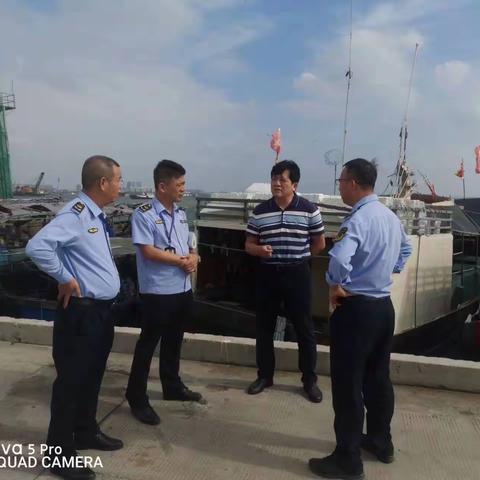 【市农业执法支队】加强渔船安全生产执法监管，元旦渔船安全挂心间