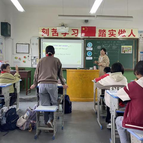 汉台区教研室驻校联片大教研活动在宗营镇武家坝小学成功举行