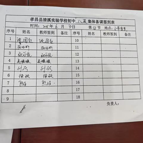 八年级英语组集体备课活动纪实