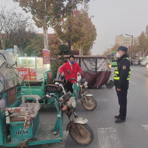 祥符区城市管理执法大队管理整治占道经营