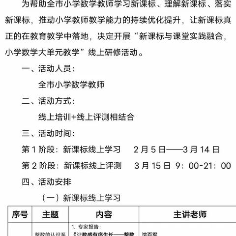 新课标融合课堂  研修走进实践