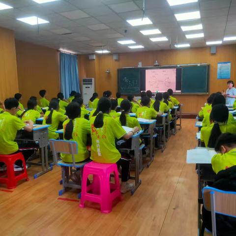 书海奋楫战中考 齐心聚力铸荣光——海口市义龙中学教育集团2025年地理学科中考备考活动