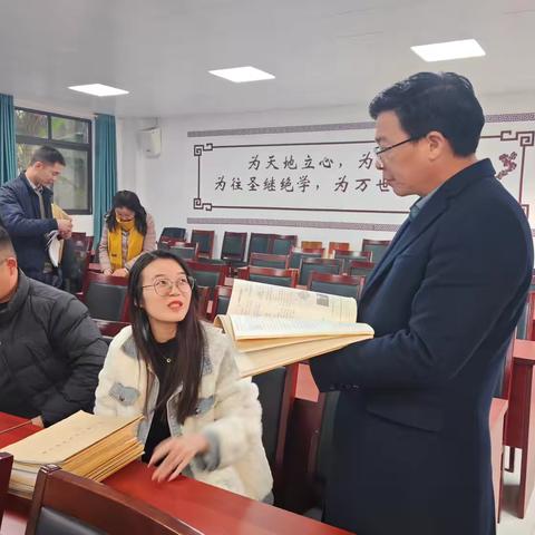 细教研      促成长——吉水二中开展教学常规检查工作