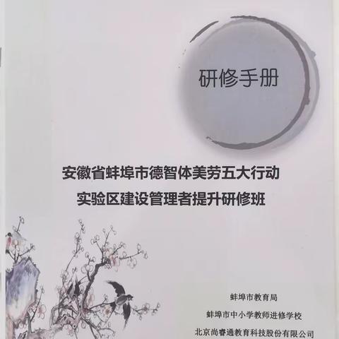 撑一支长篙，向教育更深处漫溯—蚌埠市“五大行动实验区建设管理者提升研修班”首日活动纪实（第一小组）