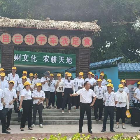 让劳动教育点亮学生的美好未来 ——张黄镇中心小学学区召开劳动基地推进现场会