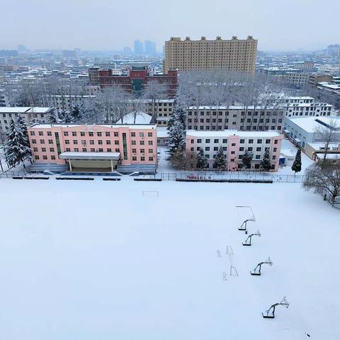 甲辰龙年，金城灵宝的第一场雪