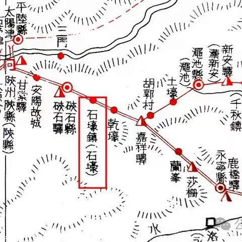 陕州灵宝阌乡卢氏渑池老地图