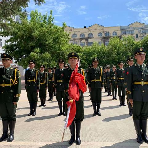 珍爱生命，预防溺水——通河县第二中学校主题升旗仪式