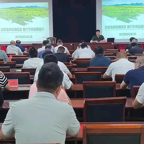 灞桥区产改办组织召开全区集体经济组织带头人培训会