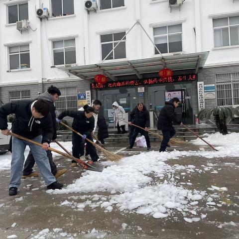 黄州区南湖社区卫生服务中心全力应对冰雪低温天气