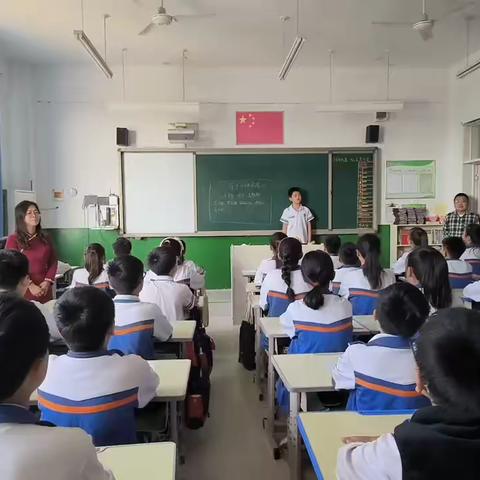 【关爱学生    幸福成长】曲周县郦商小学激情早读，激昂青春