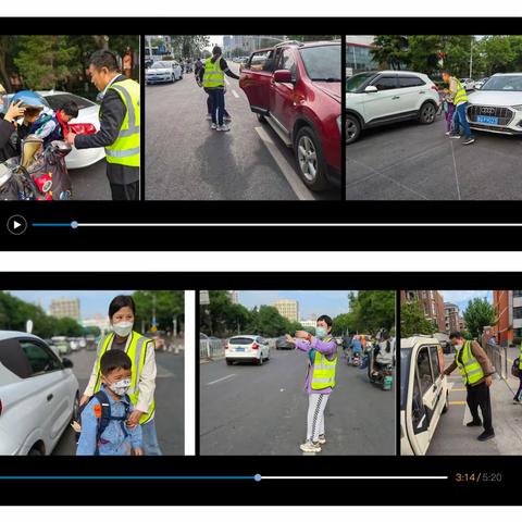 站好爱心护学岗，暖心守护上学路 —5月11日北城小学四年级八班执勤