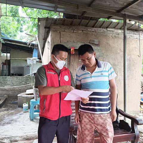 东河镇亚要村01网格开展“扫黄打非”宣传活动