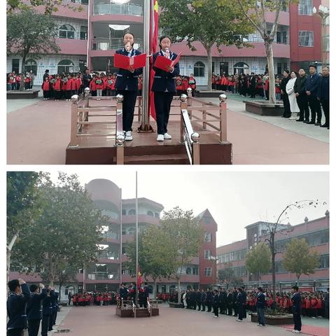 拳拳爱国情 共筑中国梦 ——夏邑县第二小学爱国主义教育主题升旗仪式