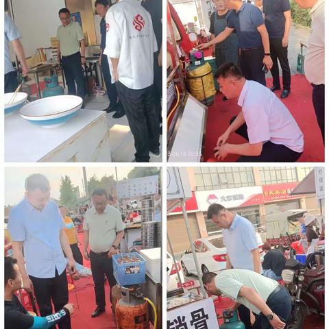 周至县燃气服务中心持续开展门店、夜市摊群点燃气安全检查