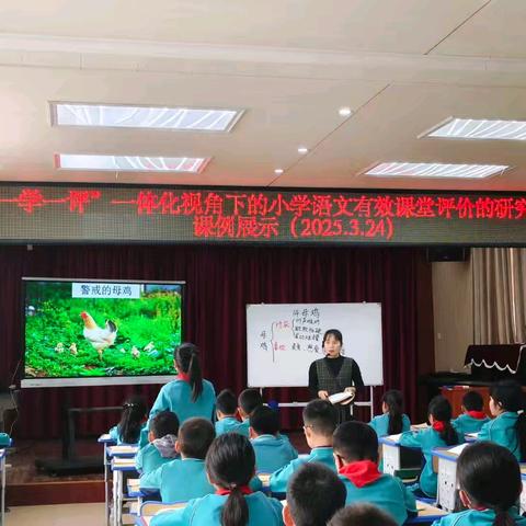深耕细作结硕果，精研细思凝精华——来宾市水落小学课题《“教—学—评”一体化视角下的小学语文有效课堂评价的研究》课例展示活动