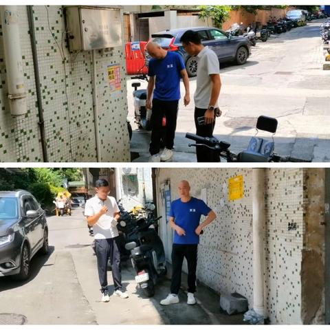 京溪物业部8月29日至31日工作简要