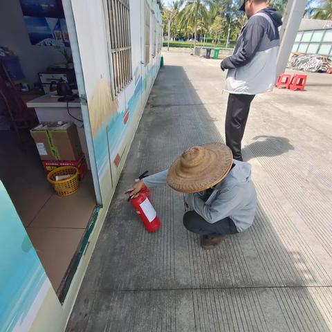 海旅集团下属码头公司开展安全生产检查