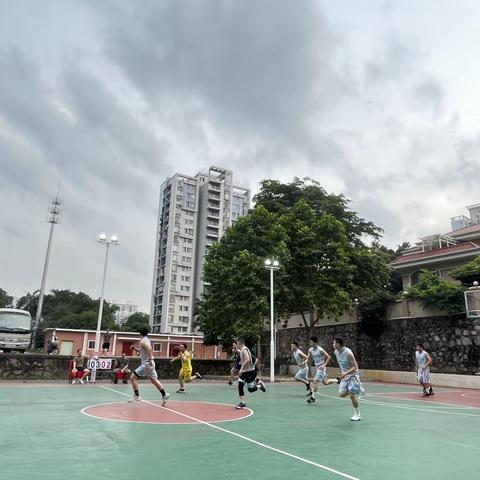 军民鱼水一家亲，同心共筑工会梦篮球联谊比赛