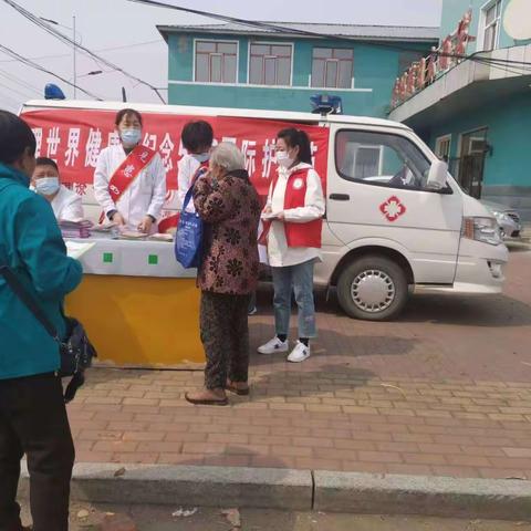 满归镇共建社区新时代文明实践站开展公共卫生宣传活动