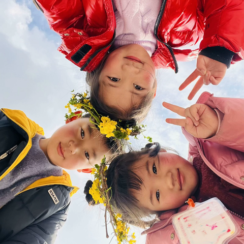 春田童趣 花海相聚——崇州市隆兴花园幼儿园春游活动