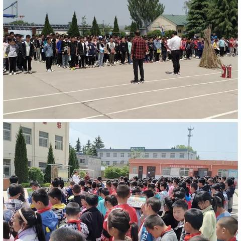 常抓应急演练   共建平安校园——董家河学校开展地震逃生及消防安全演练