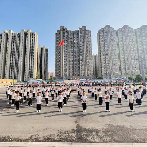红领巾心向党 争做新时代好队员——凌云小学隆重举行少先队新队员入队仪式