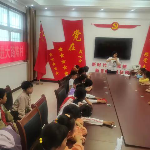 开发区团工委开展青少年心理健康服务进村社区行动-走进大路陈村和干戈李村