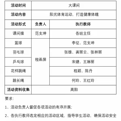 阳光体育强体魄 ﻿课间活动展风采