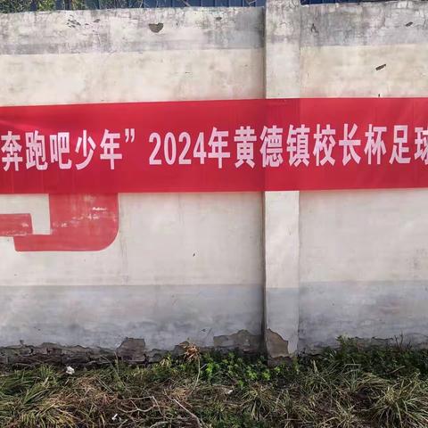 “奔跑吧少年”2024年黄德镇校长杯足球比赛