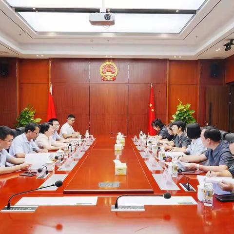 市委政法委傅海燕副书记带队调研秀英区矛盾纠纷多元化解和诉源治理工作