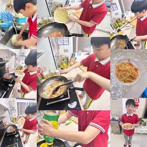 炒土豆丝：厨房里的温馨瞬间