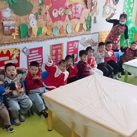 俏东方幼儿园小小一班小一班娃娃逛庙会 活动